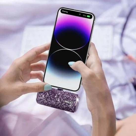 iWalk Linkme Plus Pocket Battery Lightning 4500 mAh (Purple Diamond)